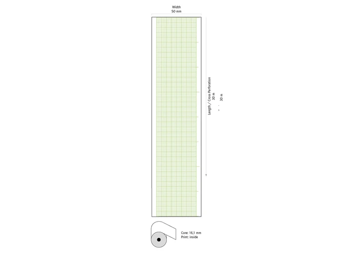 ECG paper roll for Physio Control Lifepak  6-10,20